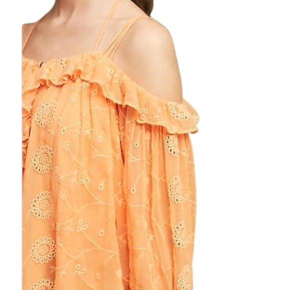 Anthropologie floreat Maryana open shoulder - Picture 4 of 11